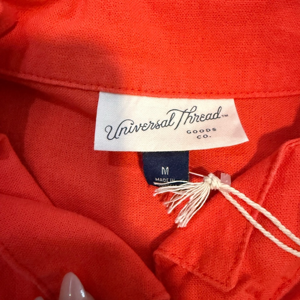 Universal Thread Red Jumpsuit medium NWT - image 2